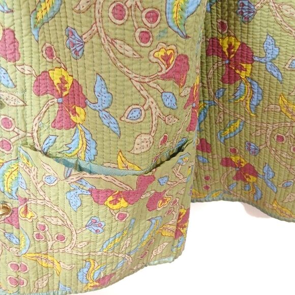 Reversible Iridescent Paisley Jacket - Picture 7 of 10